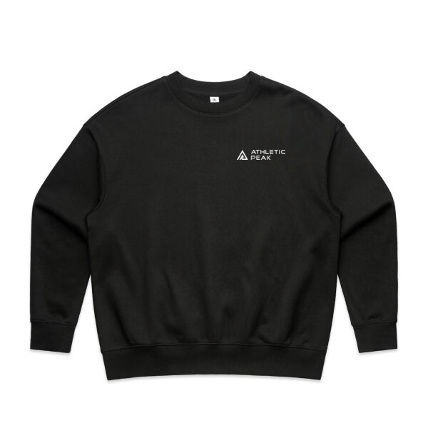 Athletic Peak - Womens Heavy Crew - Small Logo Thumbnail